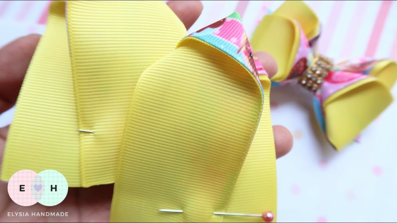 Amazing Ribbon Bow Hand Embroidery Works Ribbon Tricks & Easy