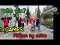 Pitikan ng coins using bottle during christmas partysan yat sin park hk
