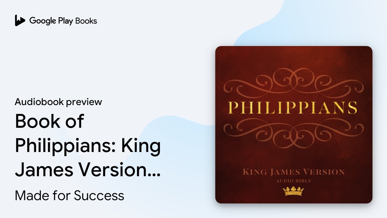 Book of Philippians: King James Version Audio… by Made for Success ...