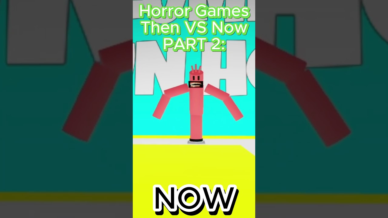 Horror Games Then VS Now PART 2 