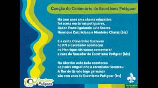 Cancao do Centenario do Escotismo de. PORTUGAL