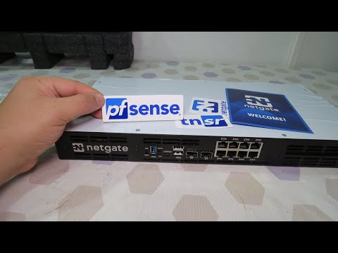 Déballage d'une UTM Netgate XG-7100 (PFSense)