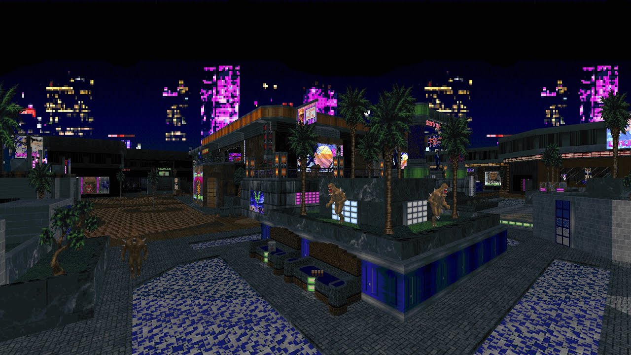 Doom 2: AUGER;ZENITH - Map 18: Miami Anomaly (UV Max)