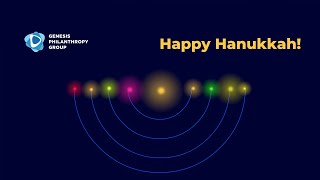 Happy Hanukkah from Genesis Philanthropy Group!