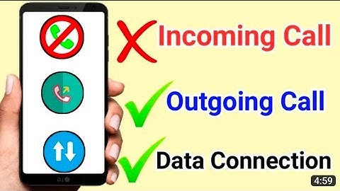 Sabhi Incoming Calls Ko Band Karke Internet Kaise Chalaye !! Disable Incoming Calls And Use Internet