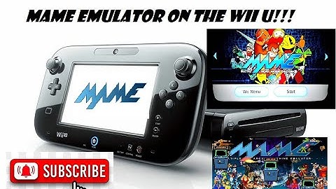 How to Install Mame Emulator + Channel on the Nintendo Wii U!!!