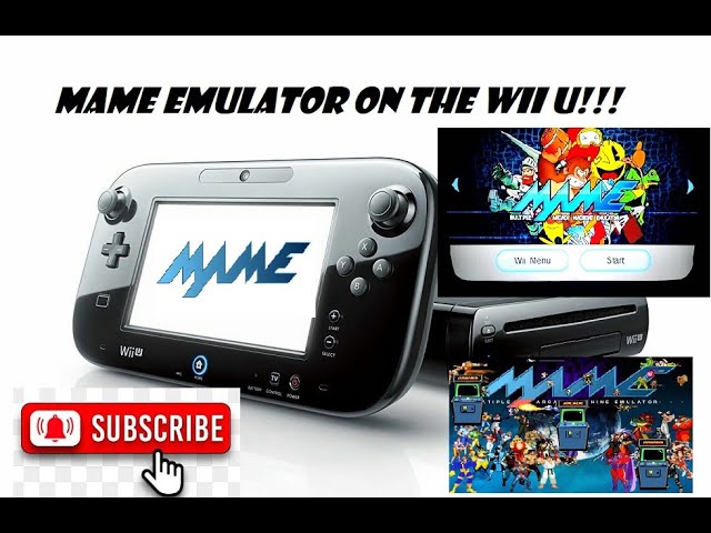 plank Gelukkig is dat zomer How to Install Mame Emulator + Channel on the Nintendo Wii U!!! - YouTube