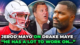 Michael Lombardi Reacts to Jerod Mayo's Comments on Drake Maye