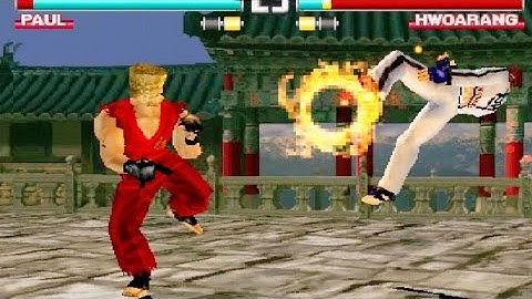 paul vs hwoarang | Tekken 3 Paul vs Hwoarang | Hwoarang Vs Paul Phoenix | tekken 3 | #tekken3