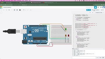 Arduino Numeros aleatorios | Tinkercad