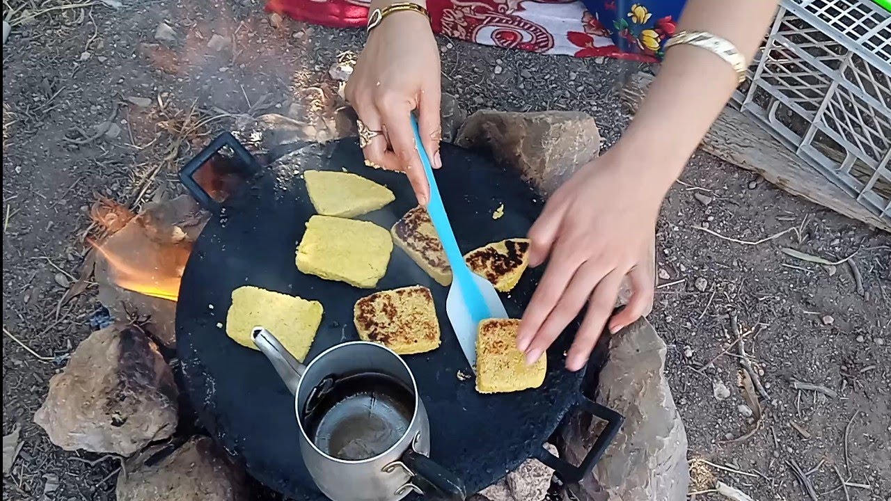 روتين صباحي 🕗في داري 🏫وكملتها فطبيعة 🌅مع المبسس والقهوى 😁فوتنا حشية روعة انا واولادي 👍