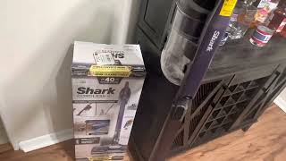 SHARK cordless pet vacuum (how to store without leaning against a wall)
