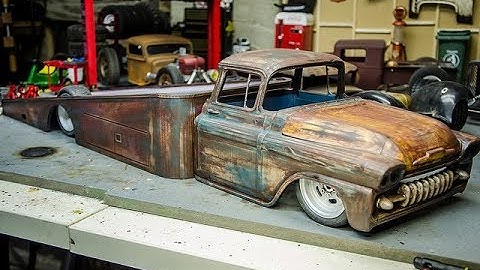 The Rat Rod Ramp Truck Scratchbuilt RCcar, with Proairrc, Nightcrawlers3d, and Ossum Designs, Part 3