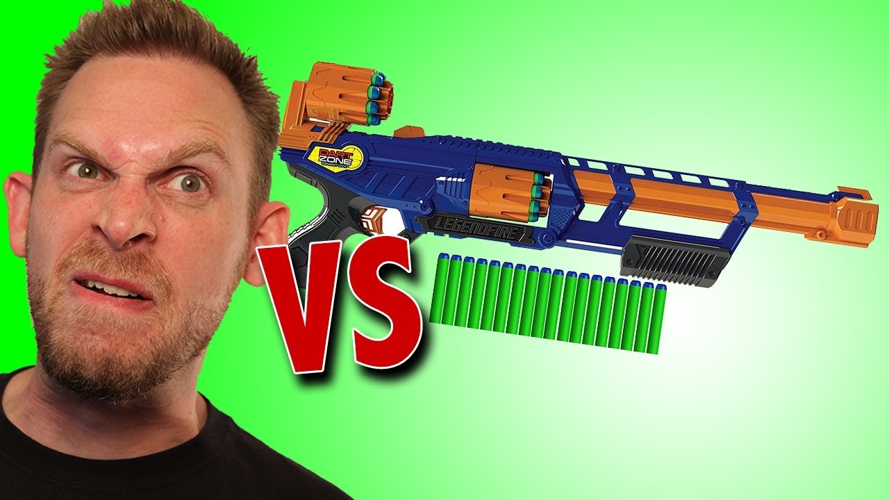 Dart Zone Legendfire Powershot Blaster Unboxing YouTube