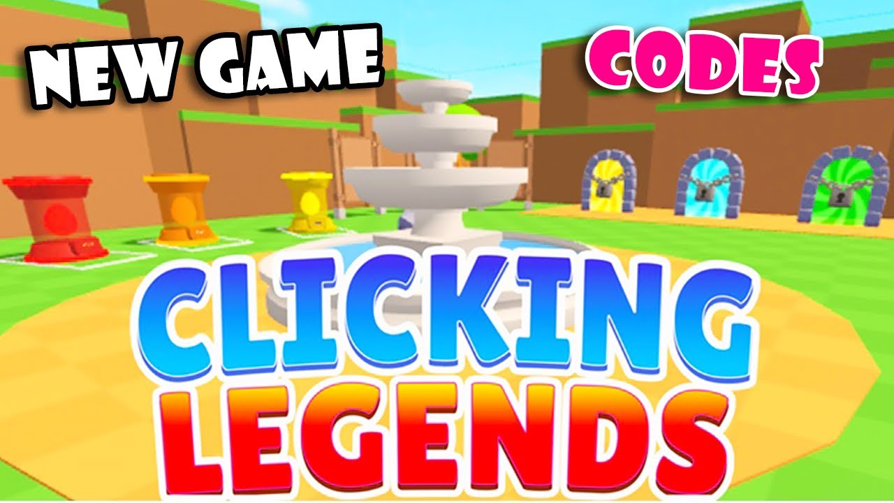 New CODES Got YOUTUBER Pets In NEW GAME Clicking Legends Simulator Roblox YouTube