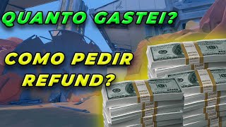 APRENDA VER QUANTO GASTOU E COMO PEDIR REFUND VALORANT DICAS