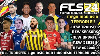 Mega Mod Asia FTS 24 Mod Liga Asia dan Indonesia Terbaru 2023/2024