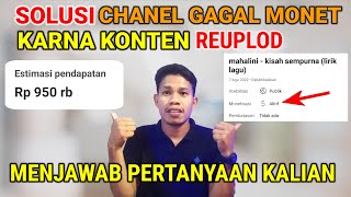 cara monetisasi konten musik atau konten yang digunakan ulang