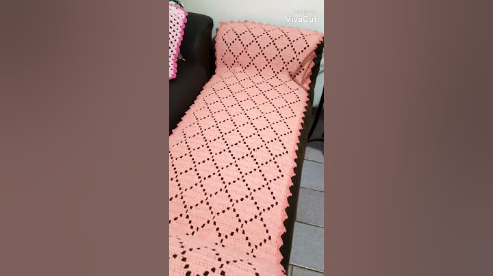 peça 3 em 1 manta pra sofá crochê peseira de crochê passadeira enorme e linda 😍 #faca e venda