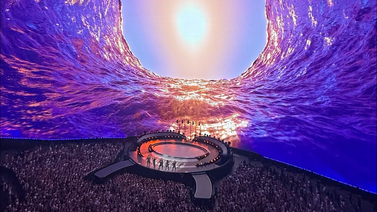 2025 BACKSTREET BOYS LARGER THAN LIFE SPHERE LAS VEGAS