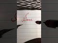 Sanvi asmr satisfying cursivewriting calligraphymasters beautifulhandwriting calligraphy