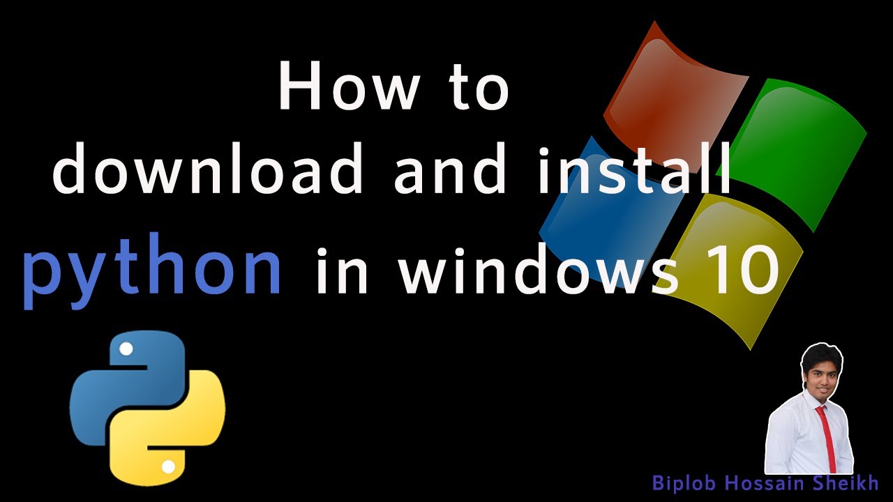 python download windows 10