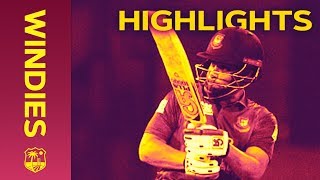 Tamim & Shakib Put On Record Stand  Windies v Bangladesh 1st ODI 2018 | Extended Highlights