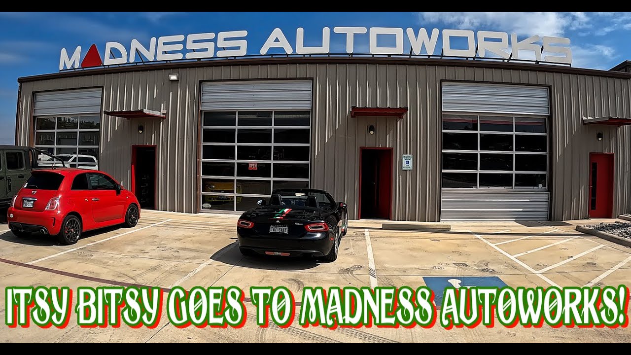Itsy Bitsy Goes To Madness Autoworks! YouTube