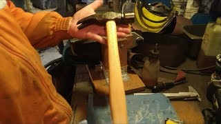 Woodworking  Making A Hammer Handle  Obrada Drveta  Drška Za Čekić