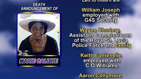 Marie Calixte long
