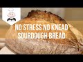 Charles's No Stress No Knead Sourdough Bread