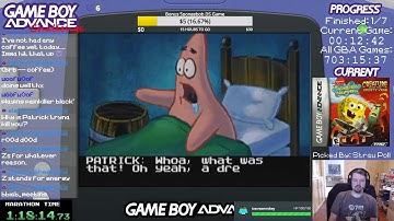Spongebob Squarepants Creature from the Krusty Krab (GBA Challenge #141) (Let