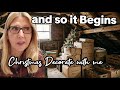 Decorate for Christmas *just your average old lady way* what was New to us is now Vintage!