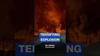 Terrifying Explosions In Tehran After U.s.israeli Strikes On Oil Depot