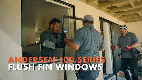 Andersen 100 Series Flush Fin Windows, now available!