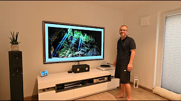 Wie hoch sollte ein OLED Fernseher hängen?