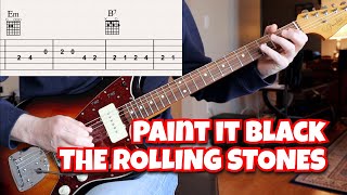 Paint it Black (Rolling Stones cover) chords