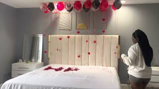 ROMANTIC BED DECORATIONS