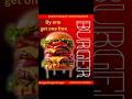 Burger|| #graphicdesign #shorts #canva