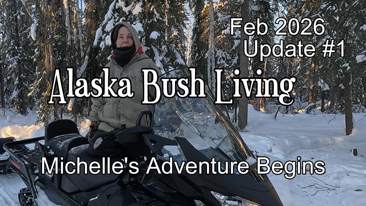 Alaska Bush Living - Michelle preps for her first solo wilderness camping trip