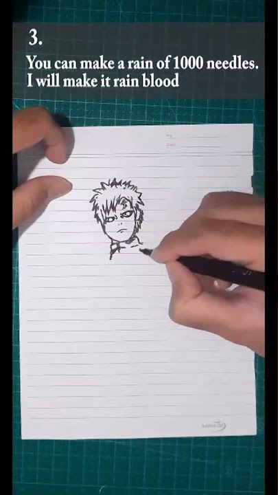 6 kata-kata mutiara Gaara  quote yang bikin gw jadi fans