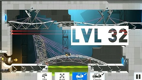 BC PORTAL LVL 32 | AVOID LAUNCH | BRIDGE CONSTRUCTOR PORTAL | LEVEL32 | TRICKY ZERO | NEW GAMES 2018