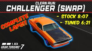 GT7 - Clean Run: Dodge Challenger R/T '70 Demon Swap - Gran