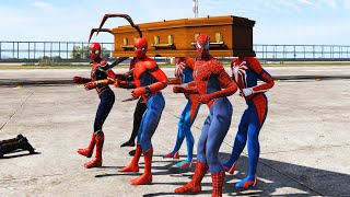 GTA 5 COFFIN DANCE COMPILATION! SUPERHEROES FUNNY FAILS Ep.53