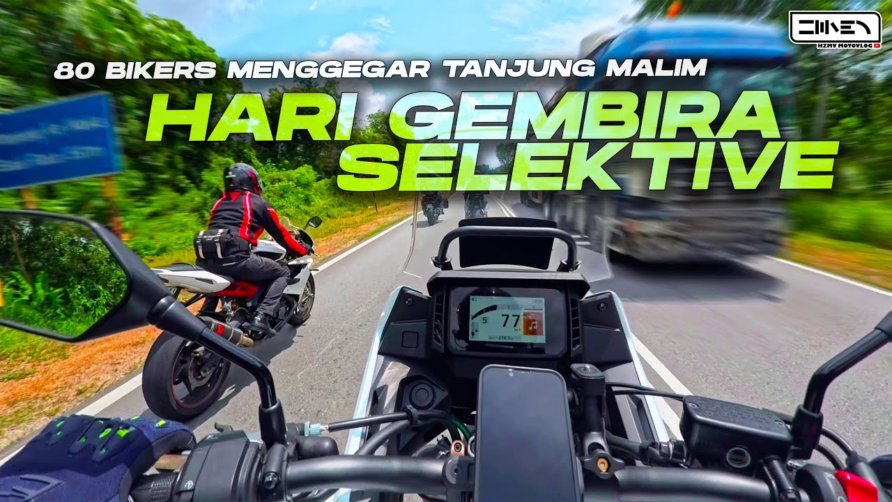 SUNMORI HARI GEMBIRA SELEKTIVE ! Honda NX500 Malaysia | Insta360 Ace Pro 2 [4K]