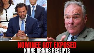 KAINE EXPLODES ON NOMINEE OVER JAN 6 FALSE FLAG CLAIM - HEARING ERUPTS