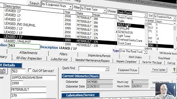 TATEMS Maintenance Software Search Function Help Video
