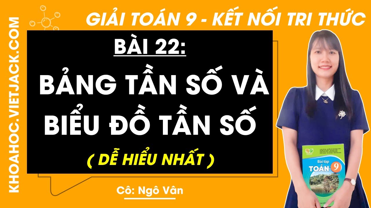 Toán 9 Bài 22: Bảng tần số và biểu đồ tần số - trang 32, 37 | Kết nối tri thức (DỄ HIỂU NHẤT)