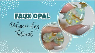 DIY Opal Magic: Crafting Stunning Faux Opal with Polymer Clay