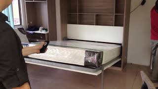 Motorised Wall Bed Queen Size | Smart Space Saving Mechanisms for Small Spaces [MUST HAVE] by Laser Compo 19,434 views 7 years ago 31 seconds